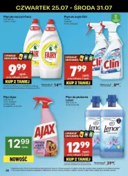 Gazetka promocyjna Delikatesy Centrum - Gazetka - ważna od 31.07 do 31.07.2024 - strona 32 - produkty: Rum, Ajax, Clin, Płyn do płukania, Fairy, Płyn do szyb, Lenor, Fa