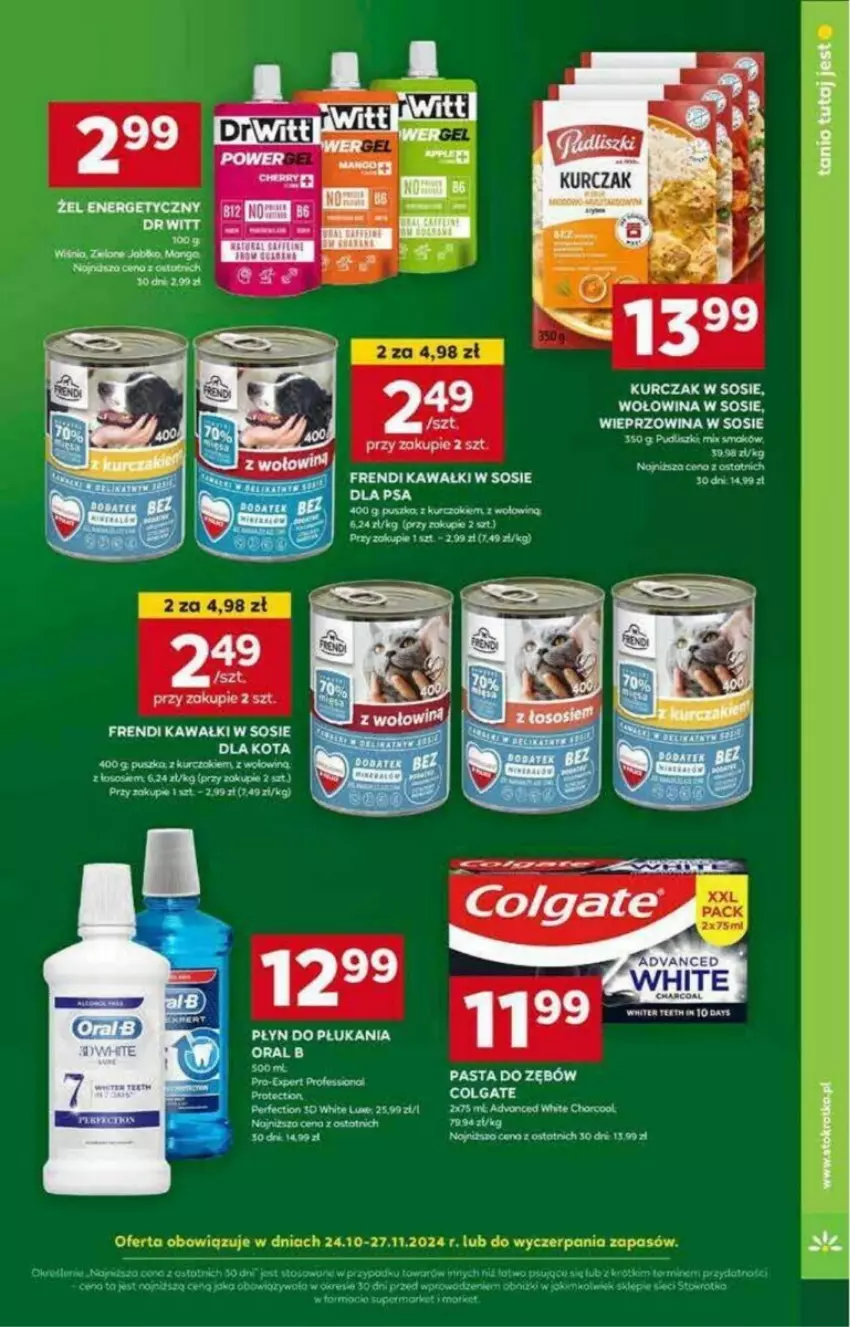 Gazetka promocyjna Stokrotka - ważna 24.10 do 30.10.2024 - strona 29 - produkty: Colgate, Kawa, LG, Oral B, Sos, Wołowina