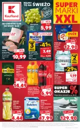 Gazetka promocyjna Kaufland - OFERTA TYGODNIA - Gazetka - ważna od 18.08 do 18.08.2021 - strona 1 - produkty: Piec, Puma, Mleko modyfikowane, Buty, Stek, Kawa mielona, Kawa, Coca-Cola, Mlekovita, Jacobs Krönung, Schab wieprzowy, Winogrona, Napój gazowany, Morliny, Fanta, Olej rzepakowy, Woda mineralna, Jacobs, Woda, Wino, Sprite, Masło, Napój, Cisowianka, Olej, Kiełbasa, Mleko, Kiełbasa śląska, Fa