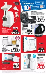 Gazetka promocyjna Kaufland - OFERTA TYGODNIA - Gazetka - ważna od 18.08 do 18.08.2021 - strona 49 - produkty: Gra, Dzbanek, Maszynka do mielenia, Czajnik, Gofrownica, Szynka, Wkład filtrujący, Maszynka, Fa