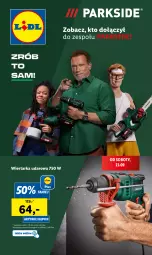 Gazetka promocyjna Lidl - GAZETKA - Gazetka - ważna od 23.09 do 23.09.2023 - strona 1 - produkty: Parkside, Wiertarka, Tarka, Wiertarka udarowa