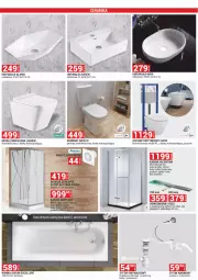 Gazetka promocyjna Merkury Market - Bielsko-Biała, Cieszyn, Jarosław, Kielce, Krosno, Ładna, Mielec, Nowy Sącz, Rybnik, Szaflary, Zamość - Gazetka - ważna od 31.10 do 31.10.2021 - strona 46 - produkty: Rum, Deska wolnoopadająca, Wanna, Laur, Syfon, Brodzik, Umywalka, Miska