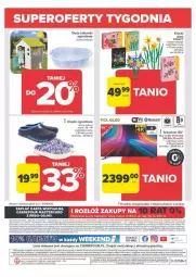 Gazetka promocyjna Carrefour - Gazetka - ważna od 13.04 do 13.04.2024 - strona 4 - produkty: Klapki, Top, Sok, Por, NBA, Cif, Kosz, O nas, Taca, Tran, LEGO, Klocki, Telewizor