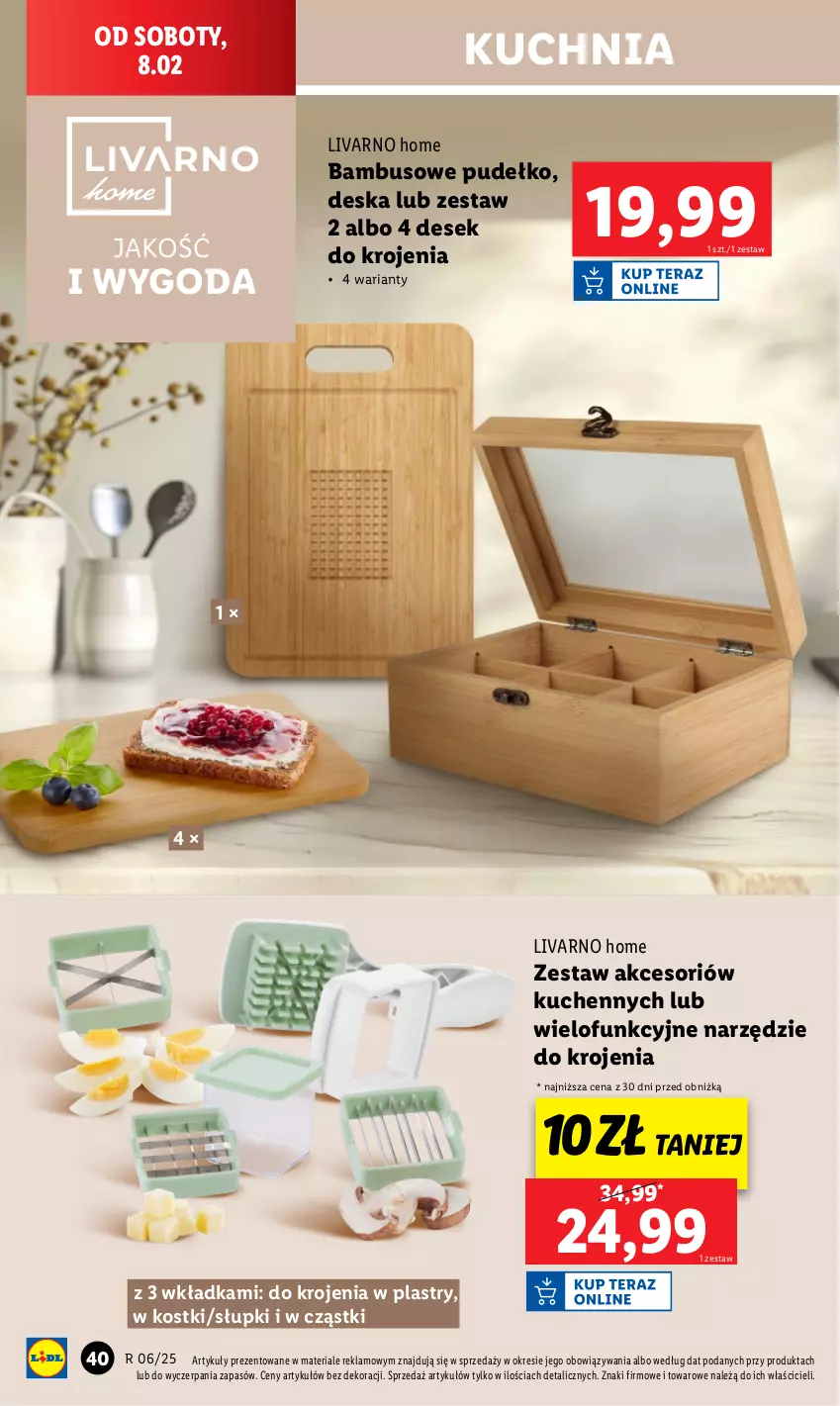 Gazetka promocyjna Lidl - GAZETKA - ważna 03.02 do 08.02.2025 - strona 42 - produkty: Ivar, Kuchnia, Pudełko