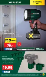 Gazetka promocyjna Lidl - GAZETKA - Gazetka - ważna od 08.02 do 08.02.2025 - strona 25 - produkty: Parkside, Ser, Przewód, Wkręt, Lampa, Akumulator