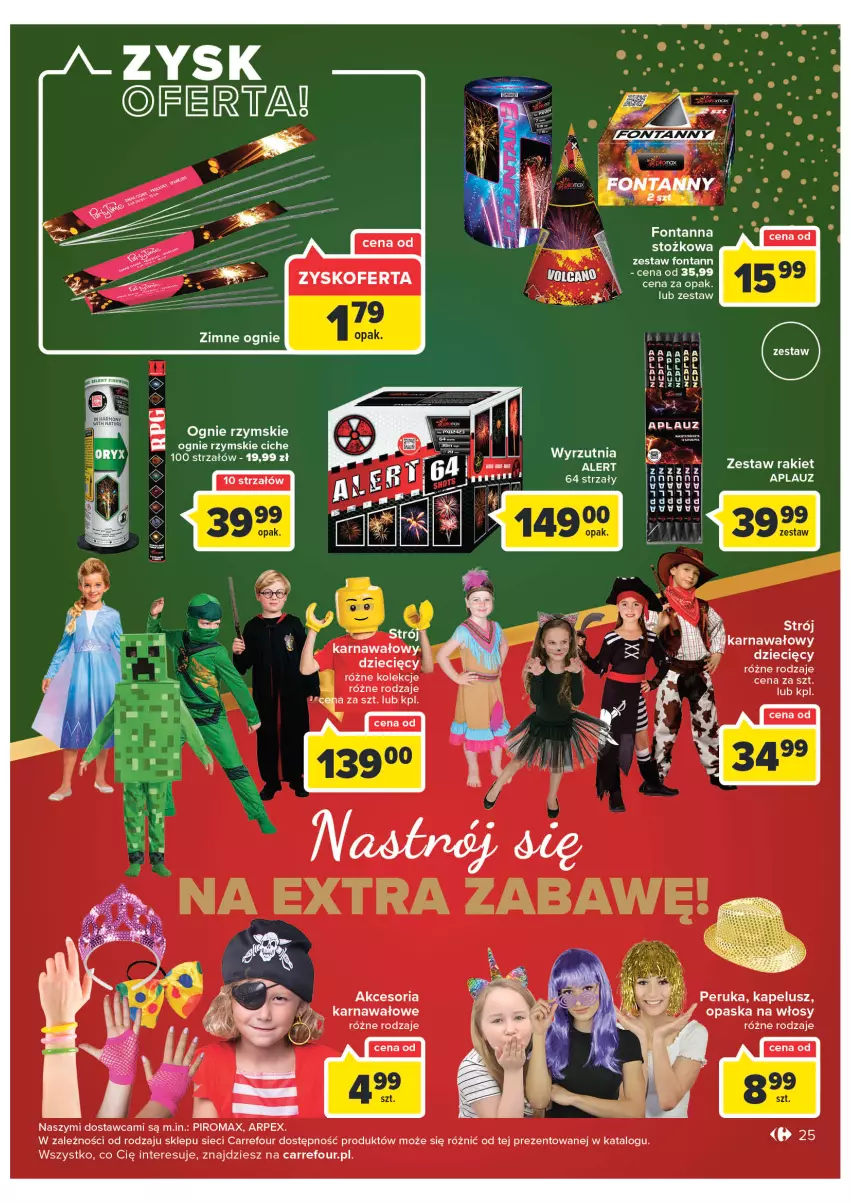 Gazetka promocyjna Carrefour - Gazetke Carrefour - ważna 12.12 do 18.12.2022 - strona 25 - produkty: Fa, HP, LG, Opaska, Rzymskie ognie, Strzałów, Wyrzutnia