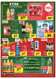 Gazetka promocyjna Carrefour - Gazetke Carrefour - Gazetka - ważna od 18.12 do 18.12.2022 - strona 20 - produkty: Sok, Gry, Kosz, Coca-Cola, Lack, LANA, Fortuna, Napój izotoniczny, Mola, Tymbark, Woda, Napój, Nestea, Hortex, LG