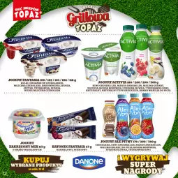 Gazetka promocyjna Topaz - Gazetka - Gazetka - ważna od 26.06 do 26.06.2022 - strona 12 - produkty: Gra, Borówka, Jogurt, Granat, Ananas, Kiwi, Activia, Tonik, Czekolada, Baton, Fanta, Mango, Fa
