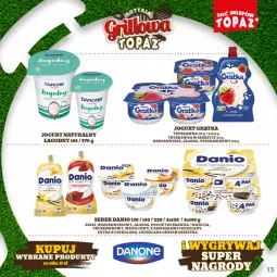Gazetka promocyjna Topaz - Gazetka - Gazetka - ważna od 26.06 do 26.06.2022 - strona 13 - produkty: Ser, Jogurt, Kawa, Serek, Czekolada, Danio