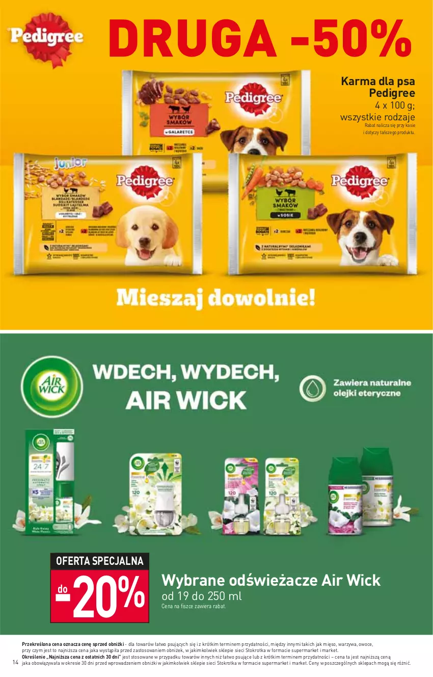 Gazetka promocyjna Stokrotka - Market - ważna 03.11 do 08.11.2023 - strona 16 - produkty: Air Wick, Mięso, Owoce, Pedigree, Warzywa