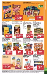 Gazetka promocyjna Stokrotka - Supermarket - Gazetka - ważna od 04.02 do 04.02.2026 - strona 13 - produkty: Ciastka, Warzywa, Kawa rozpuszczalna, Cukier, Kawa ziarnista, Chipsy, Kawa mielona, Kawa, Wawel, Wafle, Optima, Torba, Toffifee, Crunchips, Baton, Owoce, Mocca Fix Gold, Pastylki, Cukierki, Jacobs, Woseba, Kakao, Napój, Brownie, Mięso, Kinder, Psi Patrol