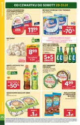 Gazetka promocyjna Stokrotka - Supermarket - Gazetka - ważna od 04.02 do 04.02.2026 - strona 2 - produkty: Piwa, Piwo, Piec, Krakus, Warzywa, Ser, Ryż, Gra, Kupiec, Papier, Président, Ice tea, Wafle, Szynka konserwowa, Szynka, Optima, Ręcznik, Camembert, Lipton, Foxy, Danio, Owoce, Gala, Napój, Mięso, Lech Premium