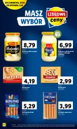 Gazetka promocyjna Lidl - GAZETKA - Gazetka - ważna od 02.05 do 02.05.2023 - strona 12 - produkty: Majonez, Parówki, Winiary, PIKOK, Margaryna, Morliny, Kasia, Berlinki
