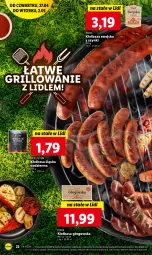 Gazetka promocyjna Lidl - GAZETKA - Gazetka - ważna od 02.05 do 02.05.2023 - strona 26 - produkty: PIKOK, Kiełbasa głogowska, Grill, Kiełbasa, Kiełbasa śląska