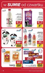 Gazetka promocyjna Carrefour - Gazetka Carrefour, Market w SUMIE od czwartku WEEKEND OKAZJI - Gazetka - ważna od 28.06 do 28.06.2026 - strona 4 - produkty: Pierogi, Twaróg, Krokiety, Jogurt, Lion, Milka, Mleko, Fa