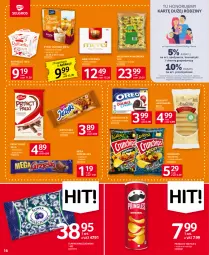 Gazetka promocyjna Selgros - Oferta spożywcza - Gazetka - ważna od 12.07 do 12.07.2023 - strona 16 - produkty: Jeżyki, Raffaello, Mleczko, Grześki, Ptasie mleczko, Crunchips, Pringles, Oreo, Merci, Biszkopty, Fa