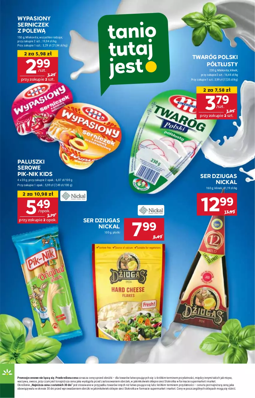 Gazetka promocyjna Stokrotka - Market - ważna 28.12.2024 do 02.01.2025 - strona 10 - produkty: HP, Ser, Twaróg