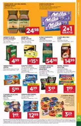 Gazetka promocyjna Stokrotka - Market - Gazetka - ważna od 02.01 do 02.01.2025 - strona 13 - produkty: Ciastka, Gra, Prince Polo, Cukier, Kawa ziarnista, Jeżyki, Kawa mielona, Kawa, Wawel, Herbatniki, Lipton, Czekolada, Cukierki, Jacobs, Herbata, Oreo, Milka, HP