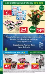 Gazetka promocyjna Stokrotka - Market - Gazetka - ważna od 02.01 do 02.01.2025 - strona 4 - produkty: Por, Pur, Gra, Jogurt owocowy, Zott, Kwiaty cięte, Jogurt, Pudding, Masło, Napój, HP