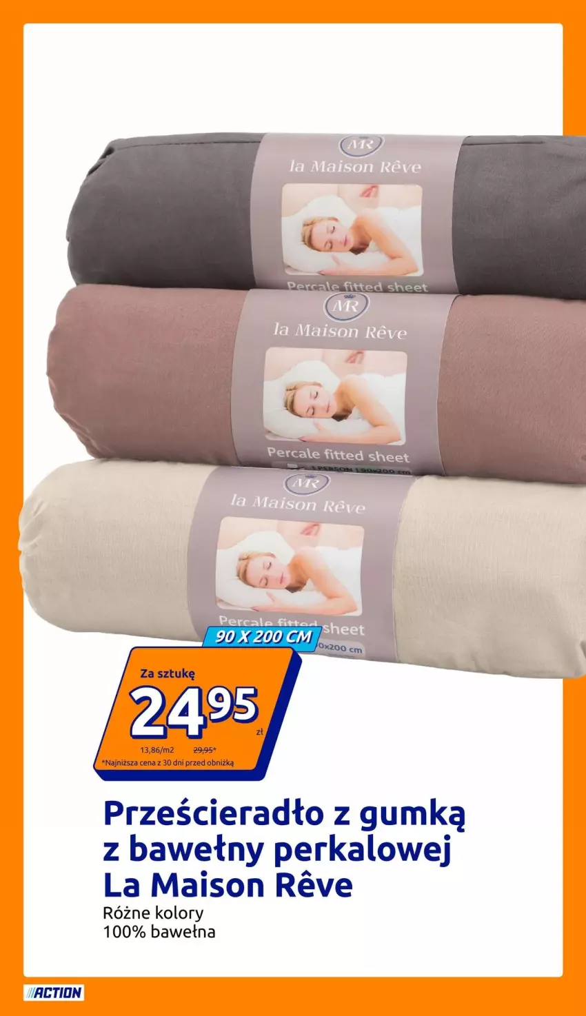 Gazetka promocyjna Action - Gazetka tydzień 41 2026 - ważna 07.10 do 13.10.2026 - strona 10 - produkty: Prześcieradło, Wełna