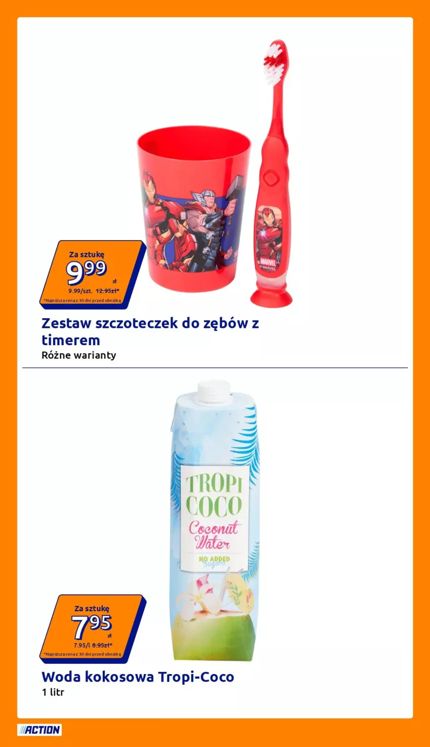 Gazetka promocyjna Action - Gazetka tydzień 41 2026 - ważna 07.10 do 13.10.2026 - strona 17 - produkty: Kokos, Woda