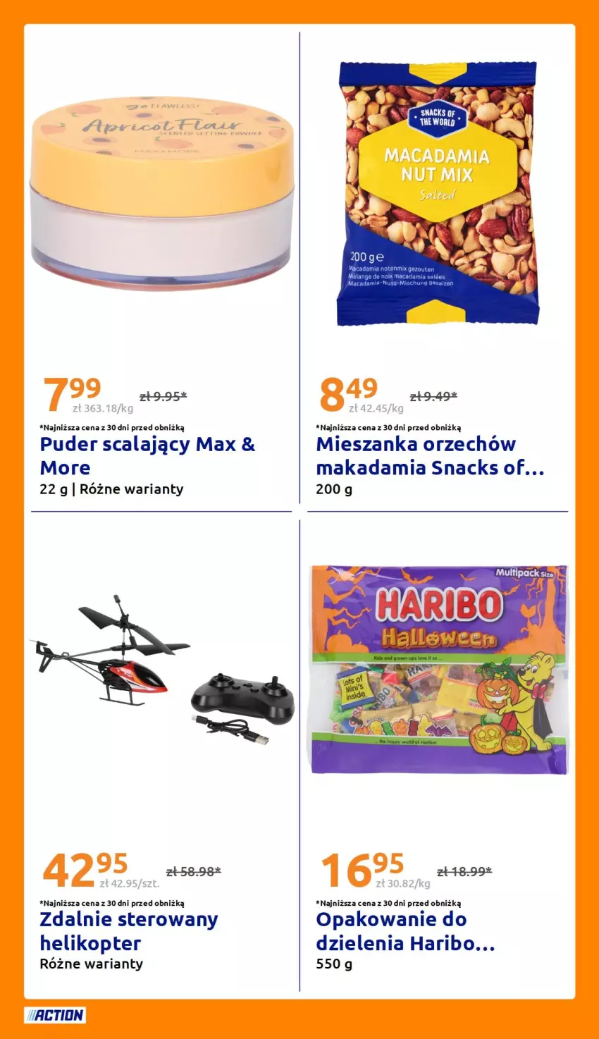 Gazetka promocyjna Action - Gazetka tydzień 41 2026 - ważna 07.10 do 13.10.2026 - strona 21 - produkty: Haribo, Helikopter, Puder