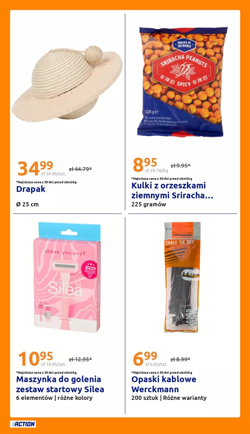 Gazetka promocyjna Action - Gazetka tydzień 41 2026 - ważna 07.10 do 13.10.2026 - strona 25 - produkty: Drapak, Gra, Maszynka, Maszynka do golenia, Szynka