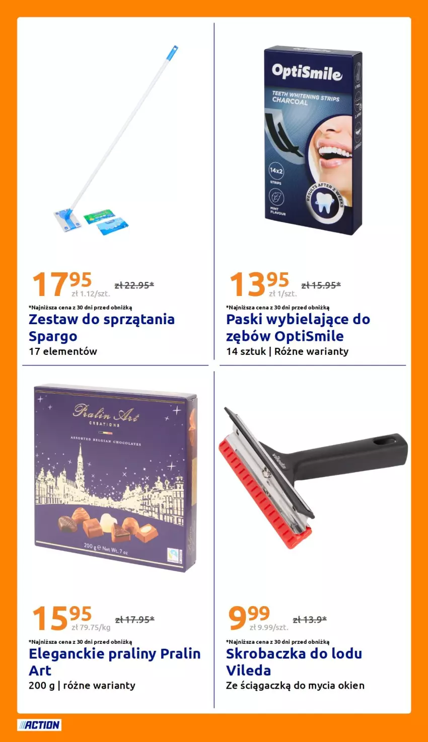 Gazetka promocyjna Action - Gazetka tydzień 41 2026 - ważna 07.10 do 13.10.2026 - strona 27 - produkty: Praliny, Skrobaczka, Vileda