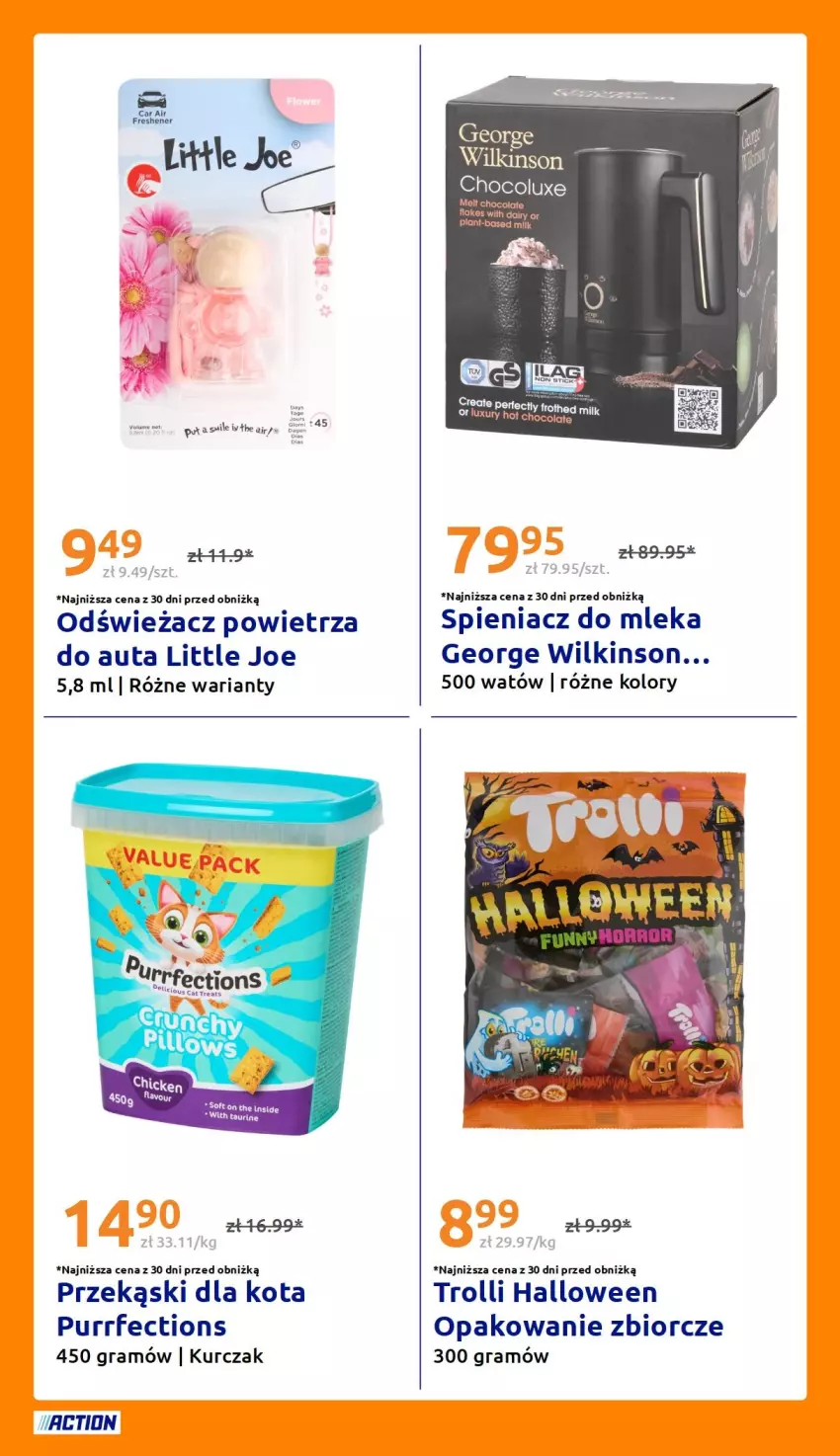 Gazetka promocyjna Action - Gazetka tydzień 41 2026 - ważna 07.10 do 13.10.2026 - strona 30 - produkty: Gra, Kurczak, Odświeżacz powietrza, Przekąski dla kota, Pur