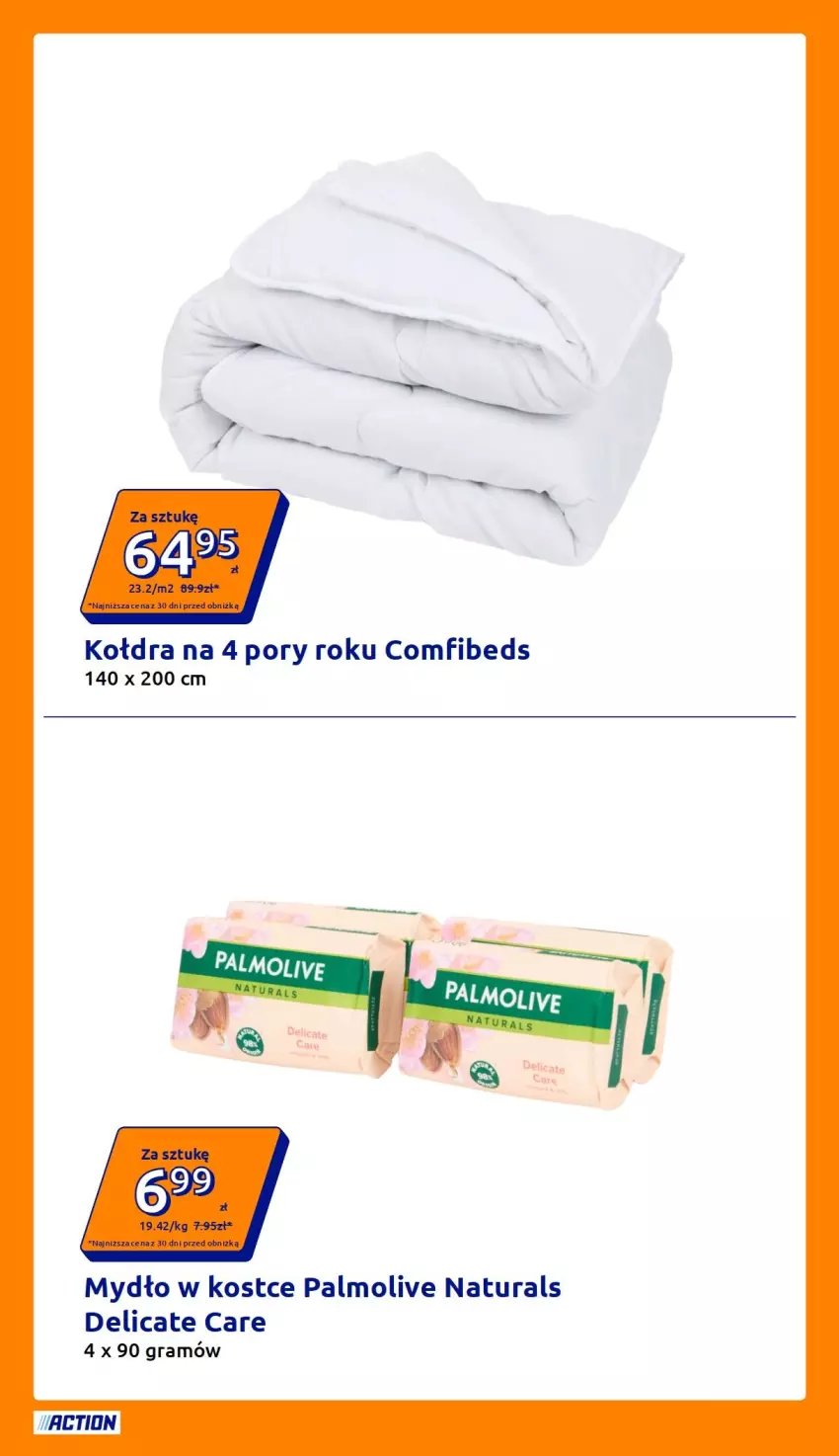 Gazetka promocyjna Action - Gazetka tydzień 41 2026 - ważna 07.10 do 13.10.2026 - strona 9 - produkty: Gra, Kołdra, Mydło, Palmolive, Por
