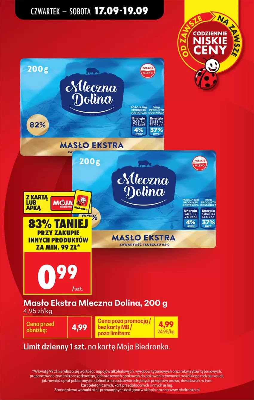 Gazetka promocyjna Biedronka - Od Czwartku - ważna 17.09 do 23.09.2026 - strona 11 - produkty: Fa, Masło, Por