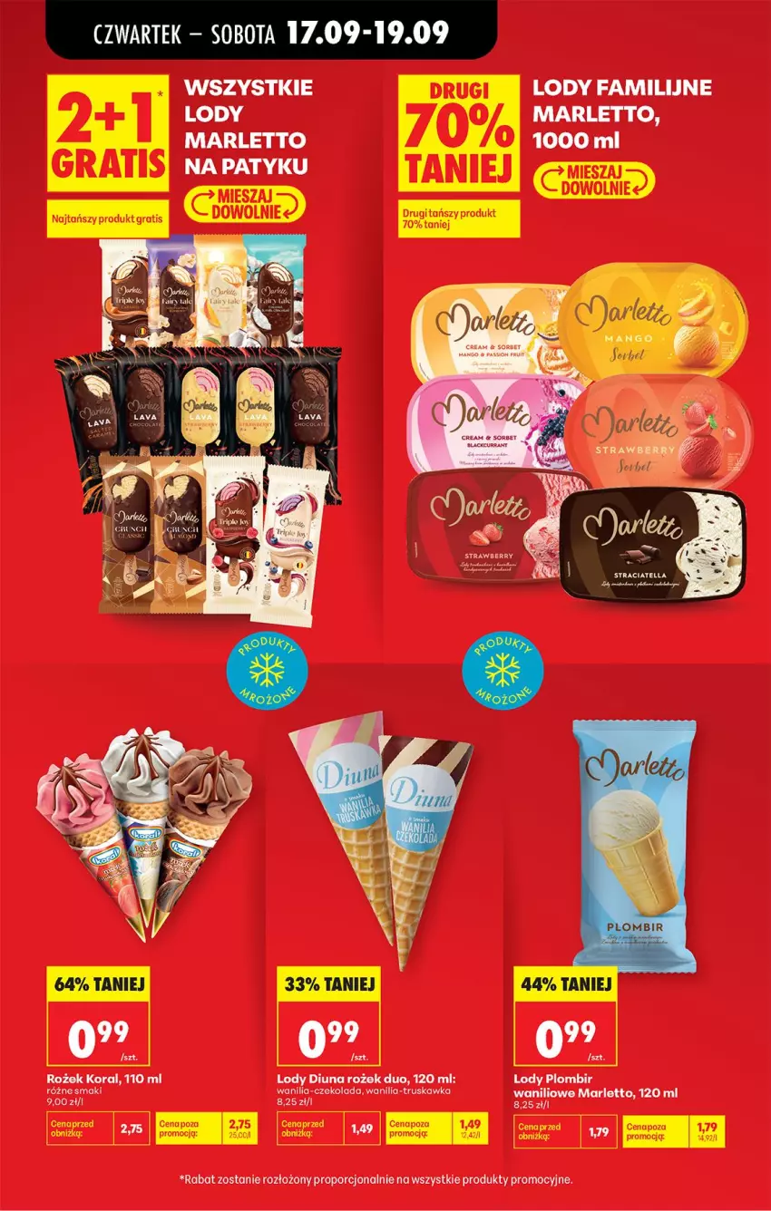 Gazetka promocyjna Biedronka - Od Czwartku - ważna 17.09 do 23.09.2026 - strona 17 - produkty: Czekolada, Fa, Lody, Por