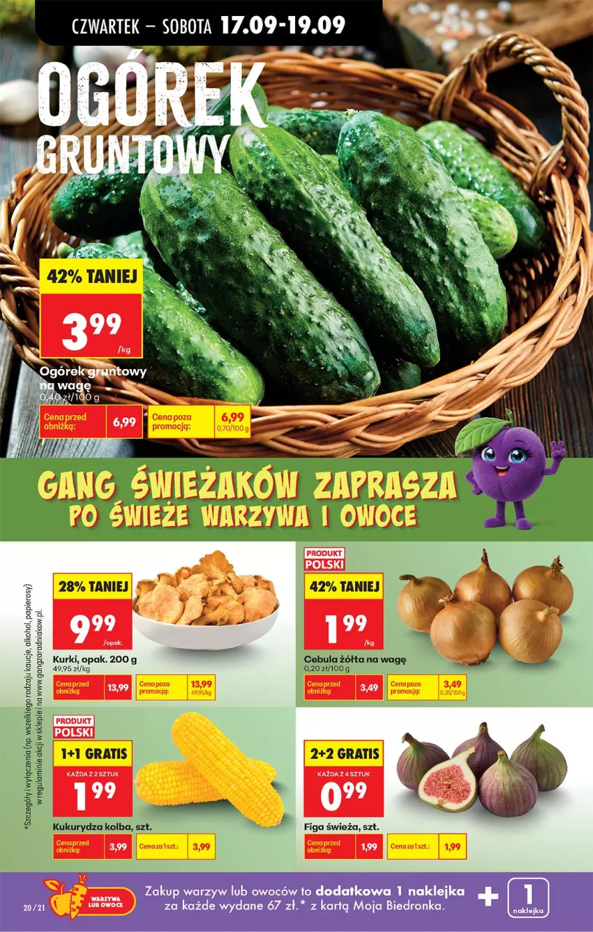 Gazetka promocyjna Biedronka - Od Czwartku - ważna 17.09 do 23.09.2026 - strona 30 - produkty: Cebula, Cebula zółta, Szal