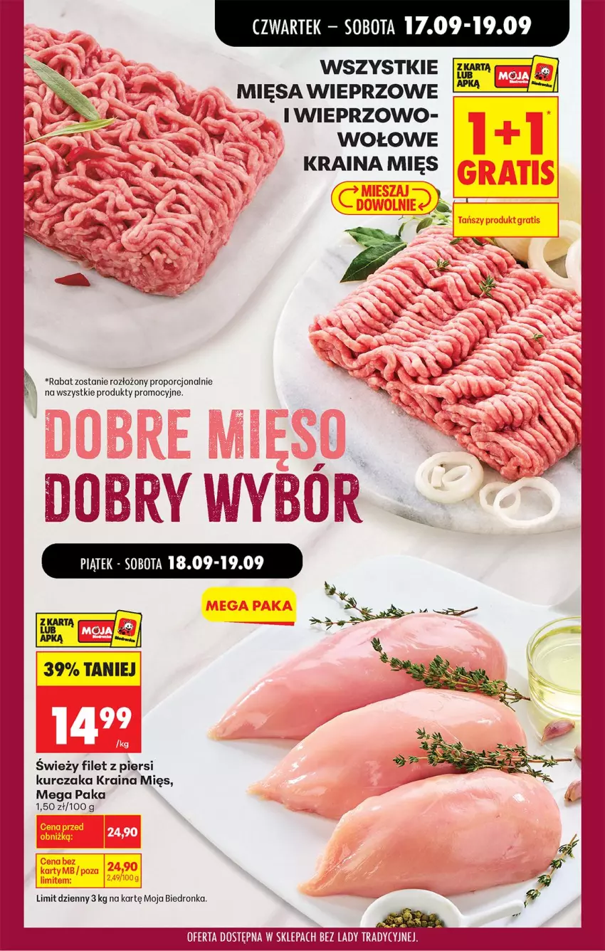 Gazetka promocyjna Biedronka - Od Czwartku - ważna 17.09 do 23.09.2026 - strona 37 - produkty: Fa, Filet z piersi kurczaka, Kurczak, Por