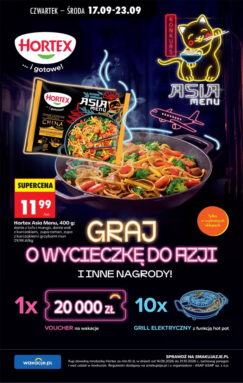 Gazetka promocyjna Biedronka - Od Czwartku - ważna 17.09 do 23.09.2026 - strona 49 - produkty: Grill, Hortex, Kurczak, Mango, Tofu, Zupa