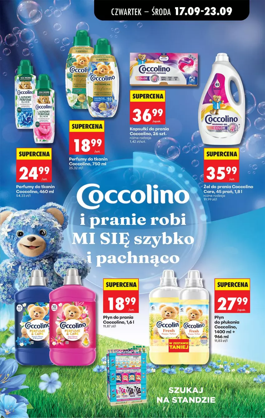 Gazetka promocyjna Biedronka - Od Czwartku - ważna 17.09 do 23.09.2026 - strona 73 - produkty: Coccolino, Perfum, Płyn do prania, Rum