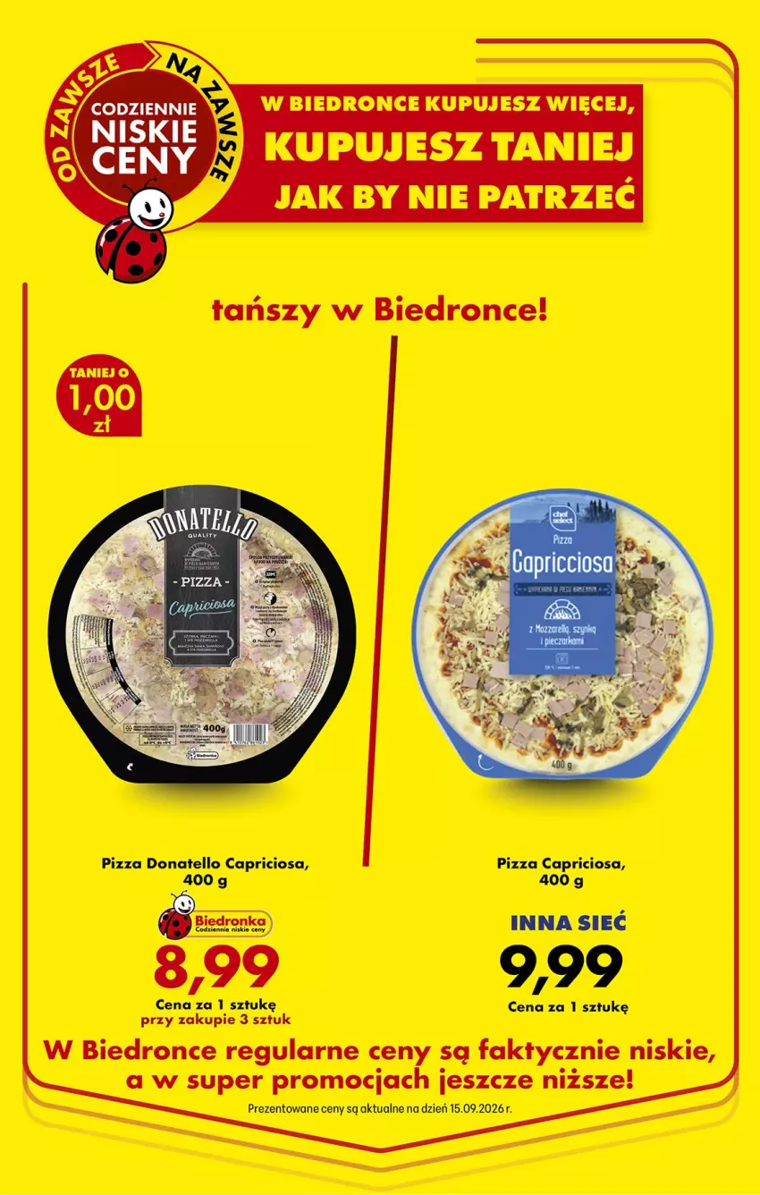 Gazetka promocyjna Biedronka - Od Czwartku - ważna 17.09 do 23.09.2026 - strona 9 - produkty: Fa, Pizza