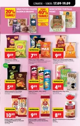 Gazetka promocyjna Biedronka - Od Czwartku - Gazetka - ważna od 23.09 do 23.09.2026 - strona 55 - produkty: Top, Sos, Chipsy, Tortilla, Szynka, Bajgle, Avocado, Muffiny, Pringles, Danio, Grill, Fa