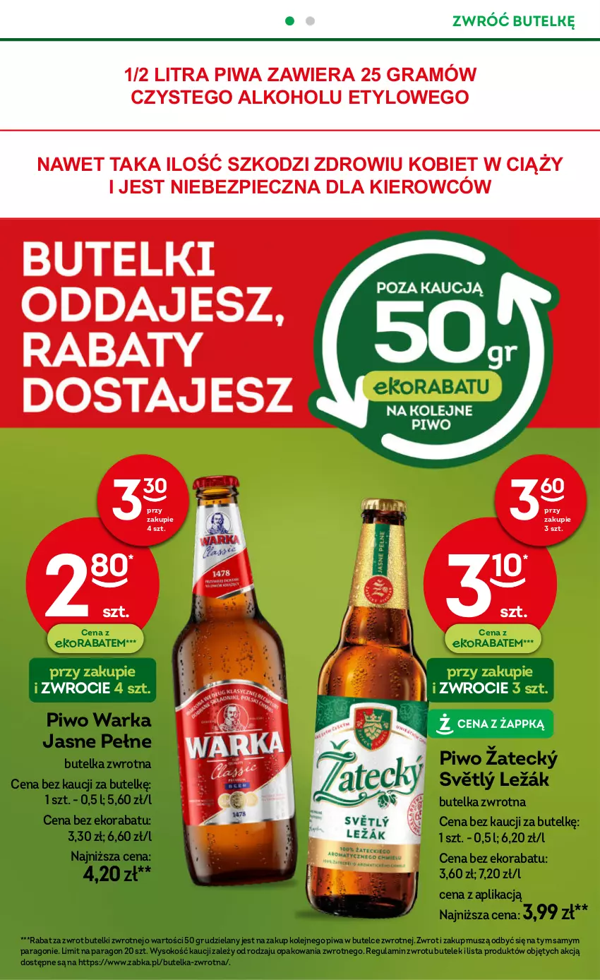 Gazetka promocyjna Żabka - ważna 29.01 do 11.02.2025 - strona 18 - produkty: Gra, Mus, Olej, Piec, Piwa, Piwo, Sok, Warka