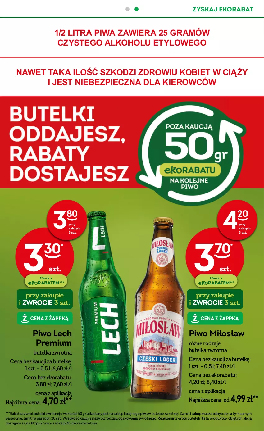 Gazetka promocyjna Żabka - ważna 29.01 do 11.02.2025 - strona 19 - produkty: Gra, Lech Premium, Mus, Olej, Piec, Piwa, Piwo, Sok