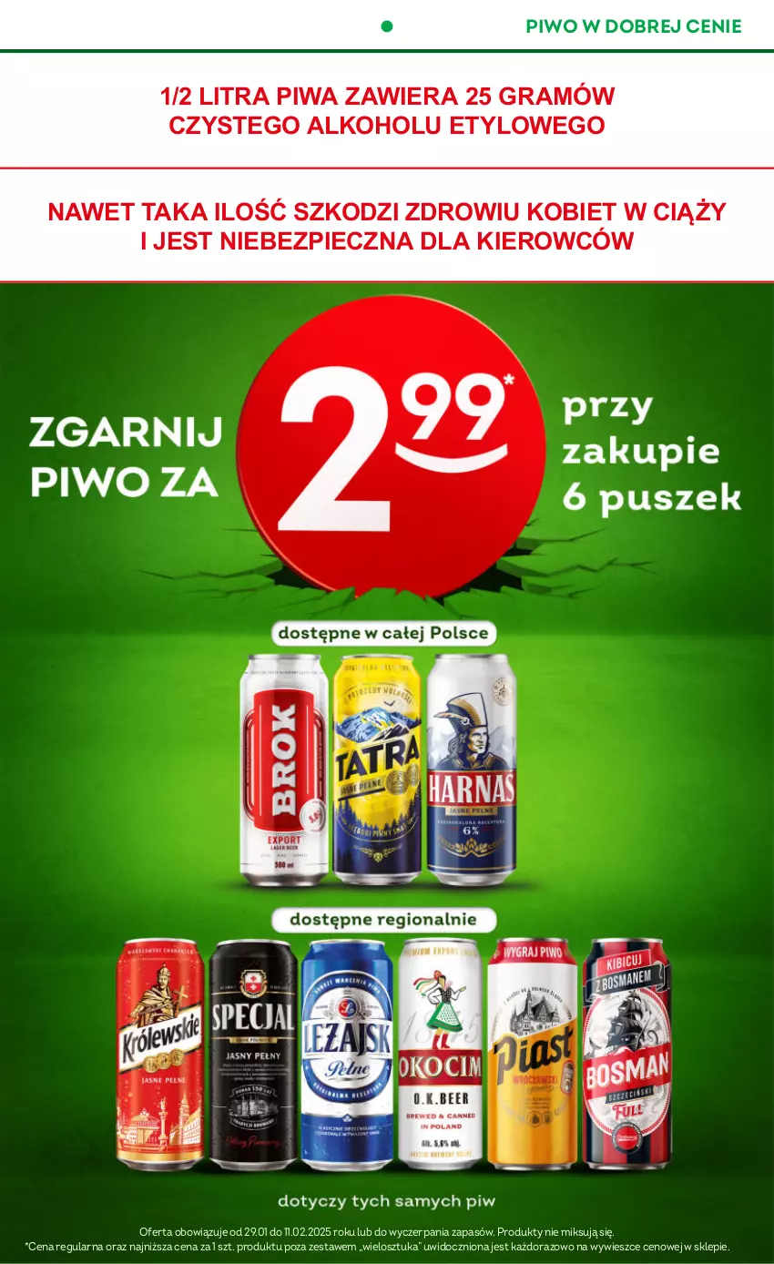 Gazetka promocyjna Żabka - ważna 29.01 do 11.02.2025 - strona 20 - produkty: Gra, Piec, Piwa, Piwo