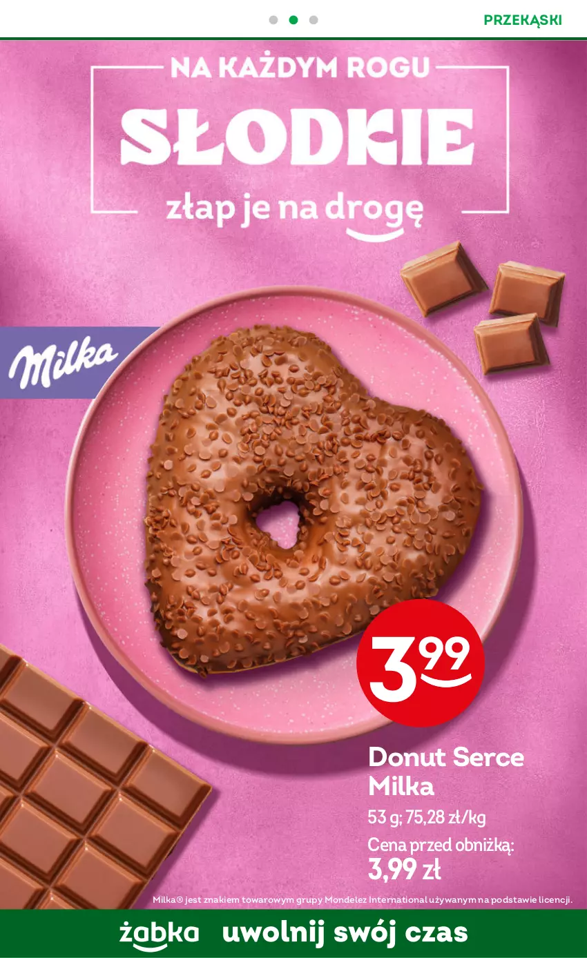 Gazetka promocyjna Żabka - ważna 29.01 do 11.02.2025 - strona 38 - produkty: Donut, Milka, Ser