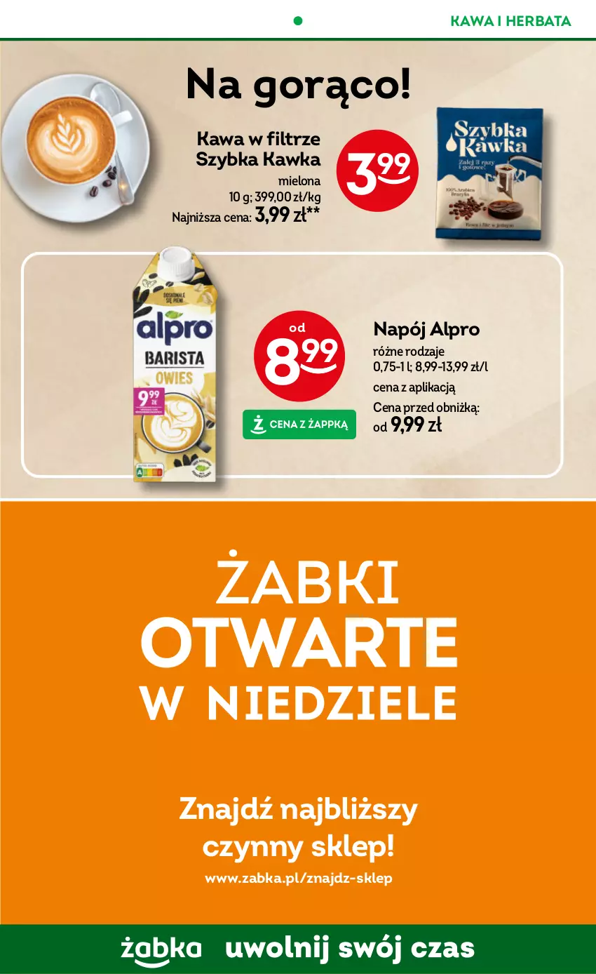 Gazetka promocyjna Żabka - ważna 29.01 do 11.02.2025 - strona 57 - produkty: Alpro, Herbata, JBL, Kawa, Napój