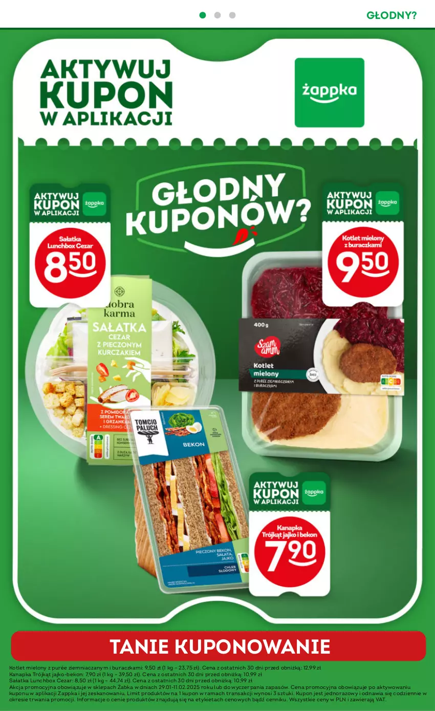 Gazetka promocyjna Żabka - ważna 29.01 do 11.02.2025 - strona 8 - produkty: Beko, Kotlet, Pur, Rama, Sałat, Sałatka, Tran