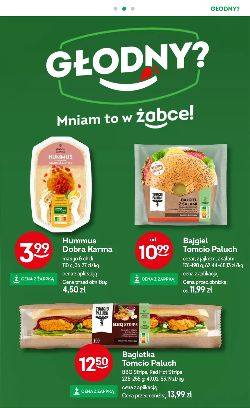 Gazetka promocyjna Żabka - ważna 29.01 do 11.02.2025 - strona 9 - produkty: Bagietka, Hummus, Mango, Mus, Salami