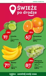 Gazetka promocyjna Żabka - Gazetka - ważna od 11.02 do 11.02.2025 - strona 32 - produkty: Banany, Warzywa, Pomarańcze, Winogrona, Winogrona bezpestkowe, Limonka, Owoce, Wino