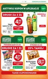 Gazetka promocyjna Żabka - Gazetka - ważna od 11.02 do 11.02.2025 - strona 4 - produkty: Ice tea, Chipsy, Lipton, Toffifee, Crunchips, Napój