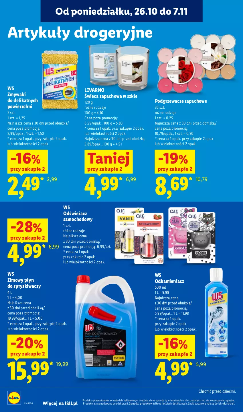 Gazetka promocyjna Lidl - Gazetka - ważna 29.10 do 31.10.2026 - strona 106 - produkty: Ivar, Odkamieniacz, Płyn do spryskiwaczy, Podgrzewacze