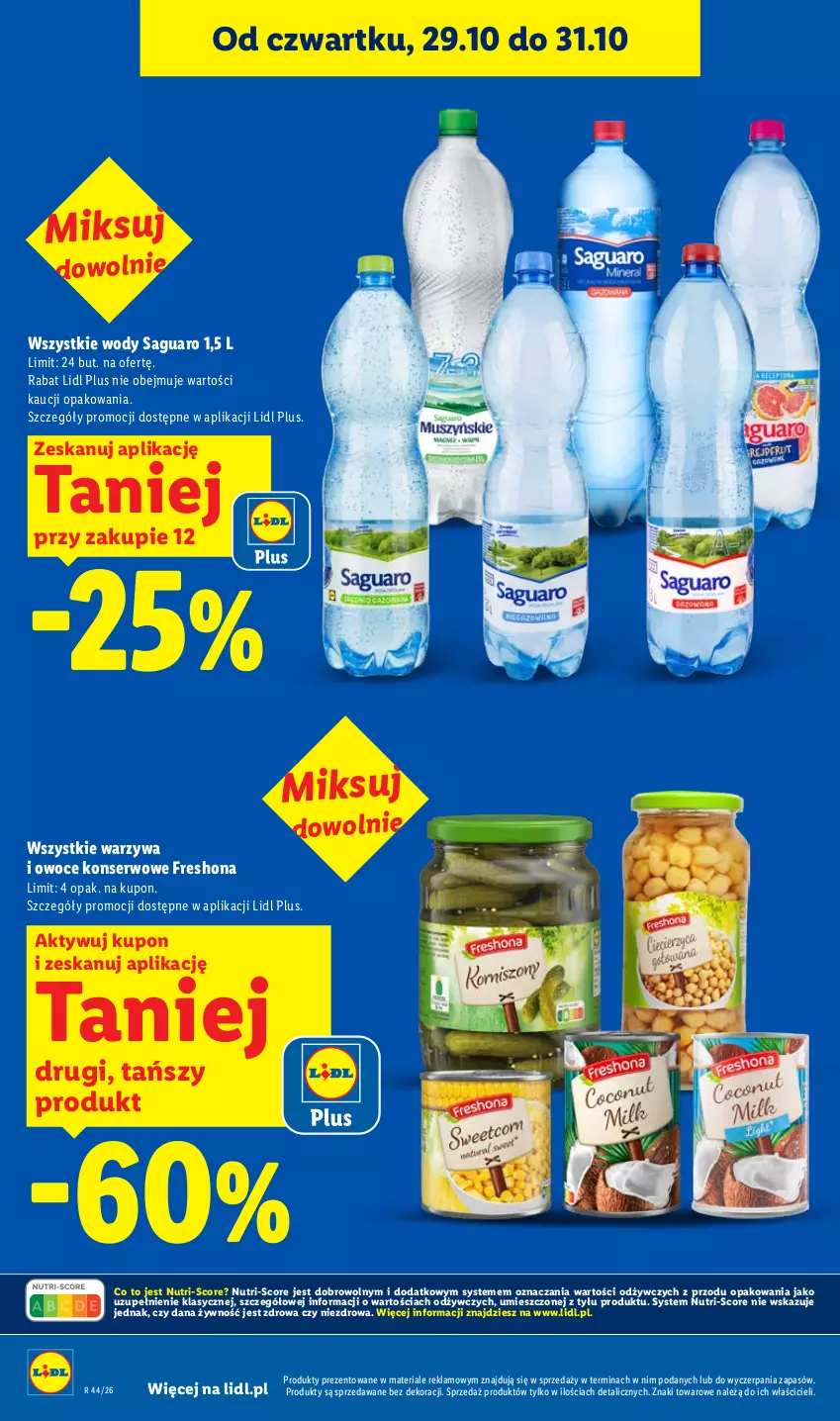 Gazetka promocyjna Lidl - Gazetka - ważna 29.10 do 31.10.2026 - strona 24 - produkty: Owoce, Ser, Warzywa, Warzywa i owoce