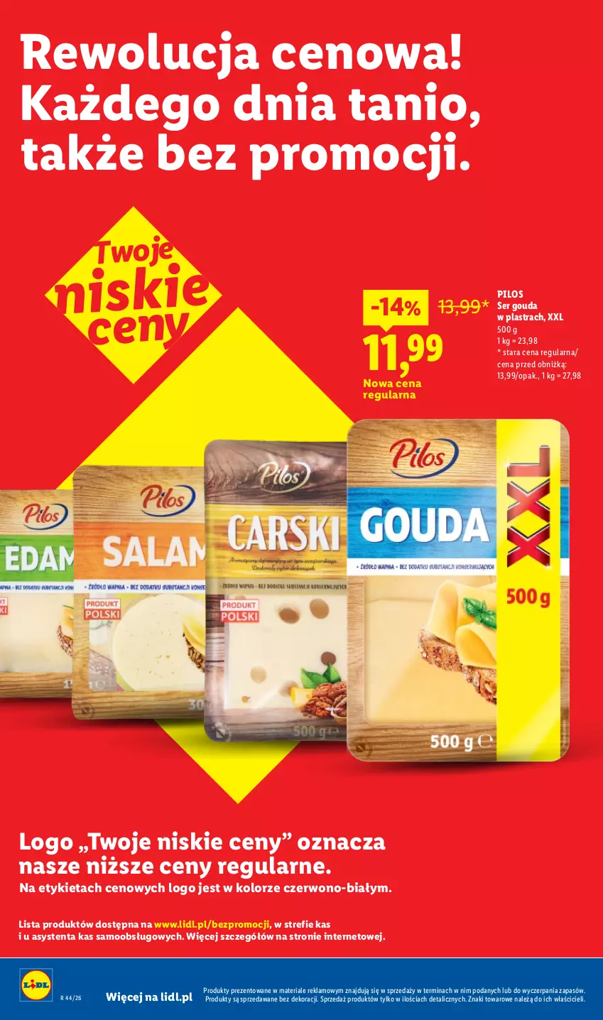 Gazetka promocyjna Lidl - Gazetka - ważna 29.10 do 31.10.2026 - strona 30 - produkty: Gouda, Pilos, Ser
